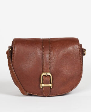 Barbour Laire Leather Saddle Bag